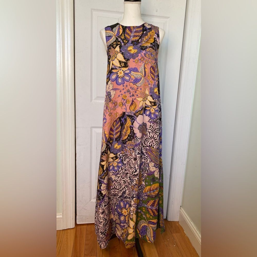 Anthropologie Colorful Maxi Summer Dress